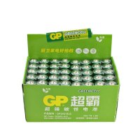 GP超霸 7号碳性电池 GP24G BJ2 七号电池 40粒盒装
