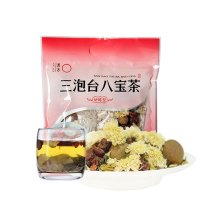 【中华特色】池州馆 天方三泡台八宝茶 400g/袋 花草茶 内含菊 花 八种原料 内含小袋装 安徽天方茶叶