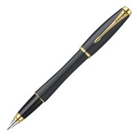 PARKER/派克 都市磨砂黑杆金夹墨水笔 钢笔