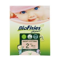 爱婴舒坦BioFities婴儿纸尿裤 美国原装进口尿不湿 2号S码(3-6kg)适用