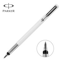 派克PARKER 威雅白色胶杆墨水笔