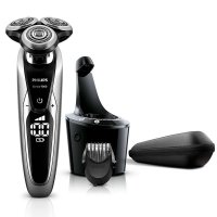 飞利浦 Philips 电动剃须刀 S9731/31 荷兰进口刀头 智能清洁系统 智能电量显示