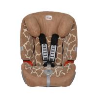 宝得适(Britax)汽车儿童安全座椅 超级百变王(9个月-12岁) 曜石黑 长颈鹿