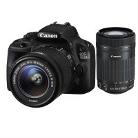 佳能（Canon） EOS 100D 数码单反相机 套机（EF-S 18-55mm f/3.5-5.6 IS STM + EF-S 55-250mm f/4-5.6 IS STM 双镜头套装