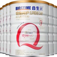 合生元超级呵护幼儿配方奶粉3段(12-36个月)900g/克*6罐 整箱装