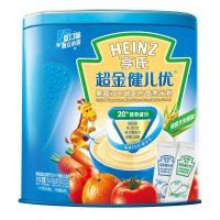 Heinz亨氏超金健儿优果蔬双口味配方营养米粉375g