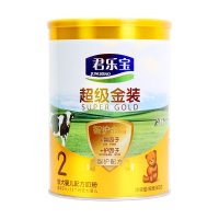 君乐宝(JUNLEBAO)超级金装2段（6-12个月）较大婴儿配方奶粉800g*1罐装