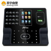 ZKTeco/熵基科技iFace102人脸识别式指纹打卡机面部签到机双摄像头人脸/指纹/ 密码彩色屏