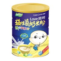 培康(TakeCare)超呵益生菌奶米粉 铁锌钙配方425g
