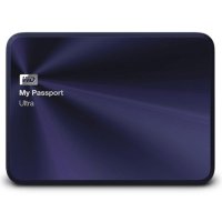 西部数据（WD）My Passport Ultra 升级款 USB3.0 500GB 2.5英寸 移动硬盘（宝石蓝）WDBWWM5000ABL-CESN
