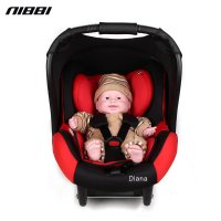 尼比(NIBBI) Diana 狄安娜 提篮安全座椅 0-15个月 3C认证 富贵红 富贵红