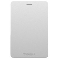 东芝（TOSHIBA）Alumy系列 1T移动硬盘 2.5英寸USB3.0 尊贵银