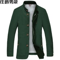庄爵  夹克 QJ065 004绿色 XXXL