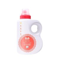 韩国保宁B&B 宝宝除菌洗衣液 桶装纤维洗涤剂1500ml
