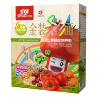 方广宝宝辅食五谷红枣蔬菜金装彩面250g