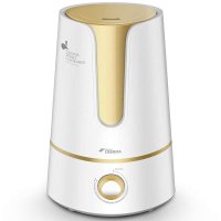 德尔玛（Deerma）DEM-F400B 加湿器 家用静音 金色