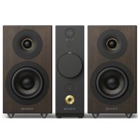 索尼（SONY）CAS-1高保真音响组件桌面微HIFI系统DSD音箱国行usb蓝牙 木纹色