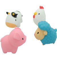 Munchkin满趣健小动物洗澡玩具 4只装