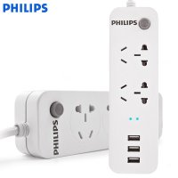 飞利浦(PHILIPS)SPS2322E/93 USB插座 充电插排插线板插板接线板拖线板 新品