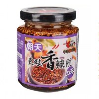 【苏宁自营】 老骡子 朝天豆豉香辣脆 240g 台湾进口