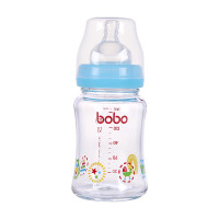 bobo新生优晶瓶160ml 蓝色BP527B-B