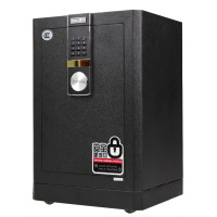 得力deli4043保险柜家用60cm小型办公入墙保险箱3C认证全钢床头