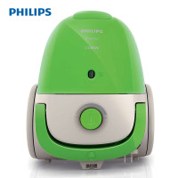 飞利浦(Philips) 吸尘器FC8083/81 小巧便携家用超静音强力水洗尘袋吸尘器（苹果绿）