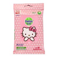 Dettol 滴露卫生湿巾Hello kitty限定版10片