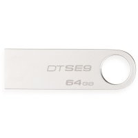 金士顿（Kingston）DTSE9 64GB U盘 （银灰）