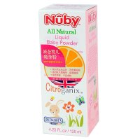 美国nuby/努比 橘子宝宝液态婴儿爽身粉125ml