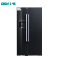 西门子(SIEMENS) KA92DS5ETI 黑色 钢化玻璃 新款对开门冰箱（预售）