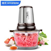 现代(HYUNDAI)QC-JR011 绞肉机 家用多功能搅拌机电动碎菜小型搅馅机