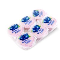 Sabava沙巴哇椰果蓝莓味布丁（6个）480g