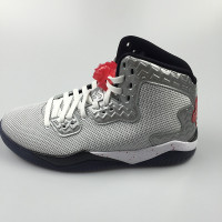807541-101 AIR JORDAN SPIKE FORTY PE 斯派克李 银色 42码