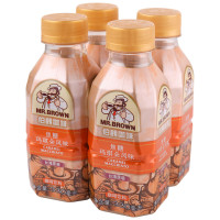 MR.BROWN伯朗咖啡焦糖玛琪朵风味咖啡饮料330ML*4