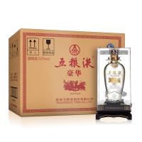 五粮液 豪华 52度浓香型白酒 500ml*6瓶整箱装