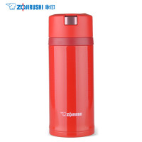 象印(ZO JIRUSHI)保温杯SM-XB36 日本象印真空保温杯360ml 高档进口不锈钢男女款车载单手杯 绯红色 红色