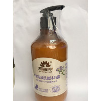 紫仙佰草 牛奶滋润洗发沐浴露520ML
