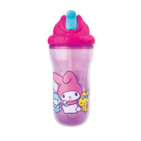 努比(Nuby)双层弹跳pp吸管杯水杯 MY MELODY 270ml 适用年龄：12个月以上