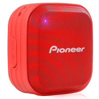 先锋（Pioneer）MOMO 立体声防水便携蓝牙音箱 BA501 （红色）