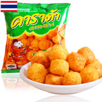 卡啦哒香辣烧烤虾味米球（膨化食品）17g