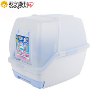 爱丽思IRIS 防臭猫砂盆 宠物厕所 双层全封闭TIO-530FT