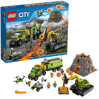 LEGO乐高 City Volcano Explorers -城市系列 -火山探险基地 60124