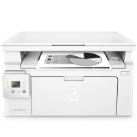 惠普(HP) M132a 黑白激光一体机办公多功能移动打印 打印机一体机(打印 复印 扫描)