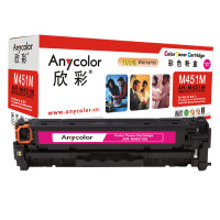 欣彩(Anycolor)AR-M451M(专业版)CE413A 红色硒鼓 305A适用惠普HP M351a M451dn 红色