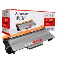 欣彩(Anycolor)LT4637粉盒(专业版)AR-LT4637黑色 墨粉盒 适用联想 LJ3700D 3700DN 黑色