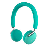 小鸟音响（LIBRATONE）Q CORE有线耳机/头戴式耳机/线控耳麦/电脑耳机 水绿色