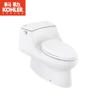 科勒官方旗舰店科勒马桶坐便器连体坐便器圣拉菲尔五级旋风K-5483 普通款5483（现货销售） 305MM包送货安装送配件