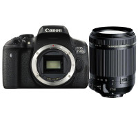 佳能(Canon) EOS 750D（腾龙18-200mm）数码单反相机 单镜头套装 约2420万像素