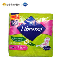 Libresse轻曲线防漏塑形卫生巾-日用一般流量型（芦荟+洋甘菊） 10片
